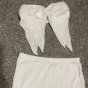 2 piece mini skirt set